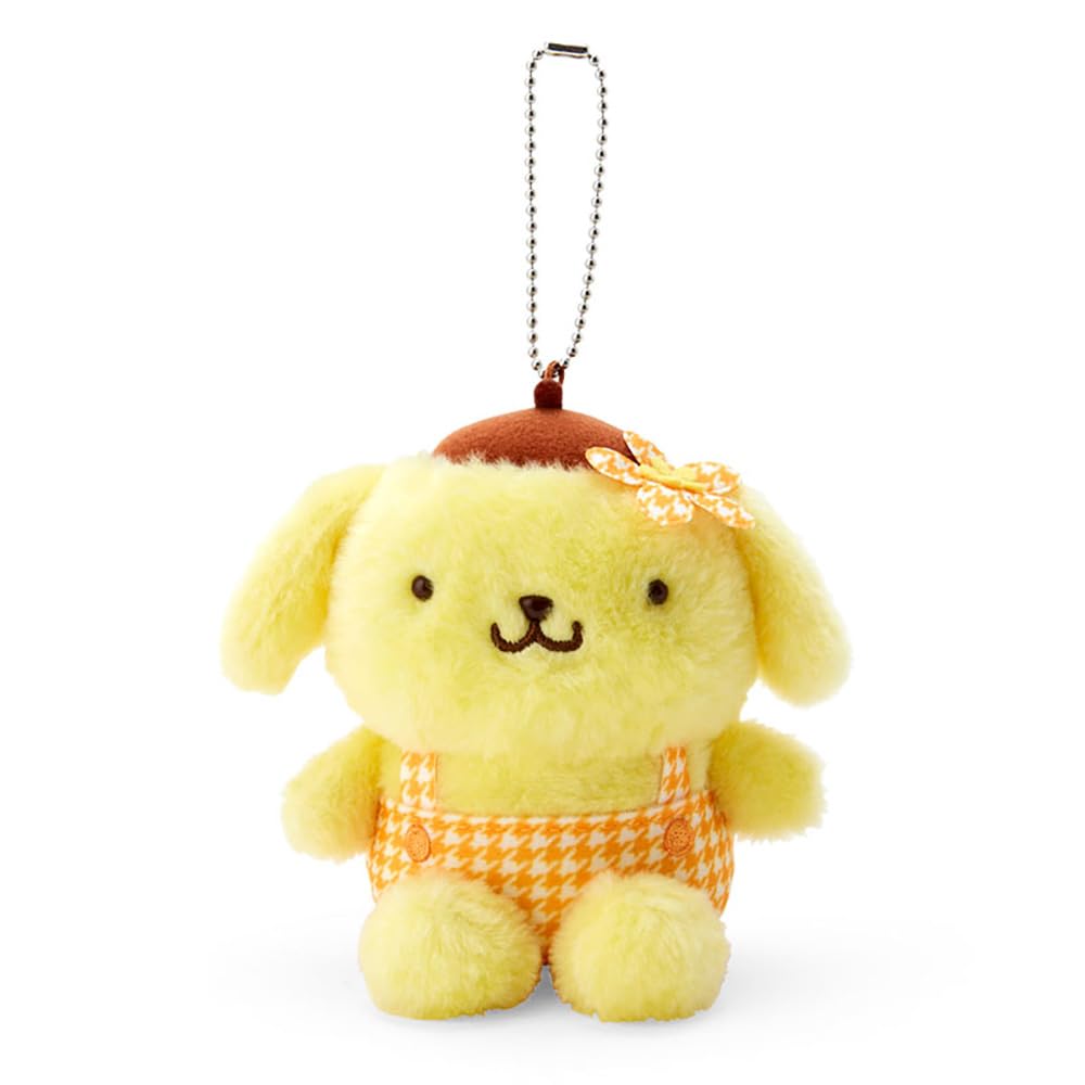 Sanrio Pompompurin Kaohana Mascot Holder 259659- Japan Figure Store - #1 Bring To You The Best Japanese Goods