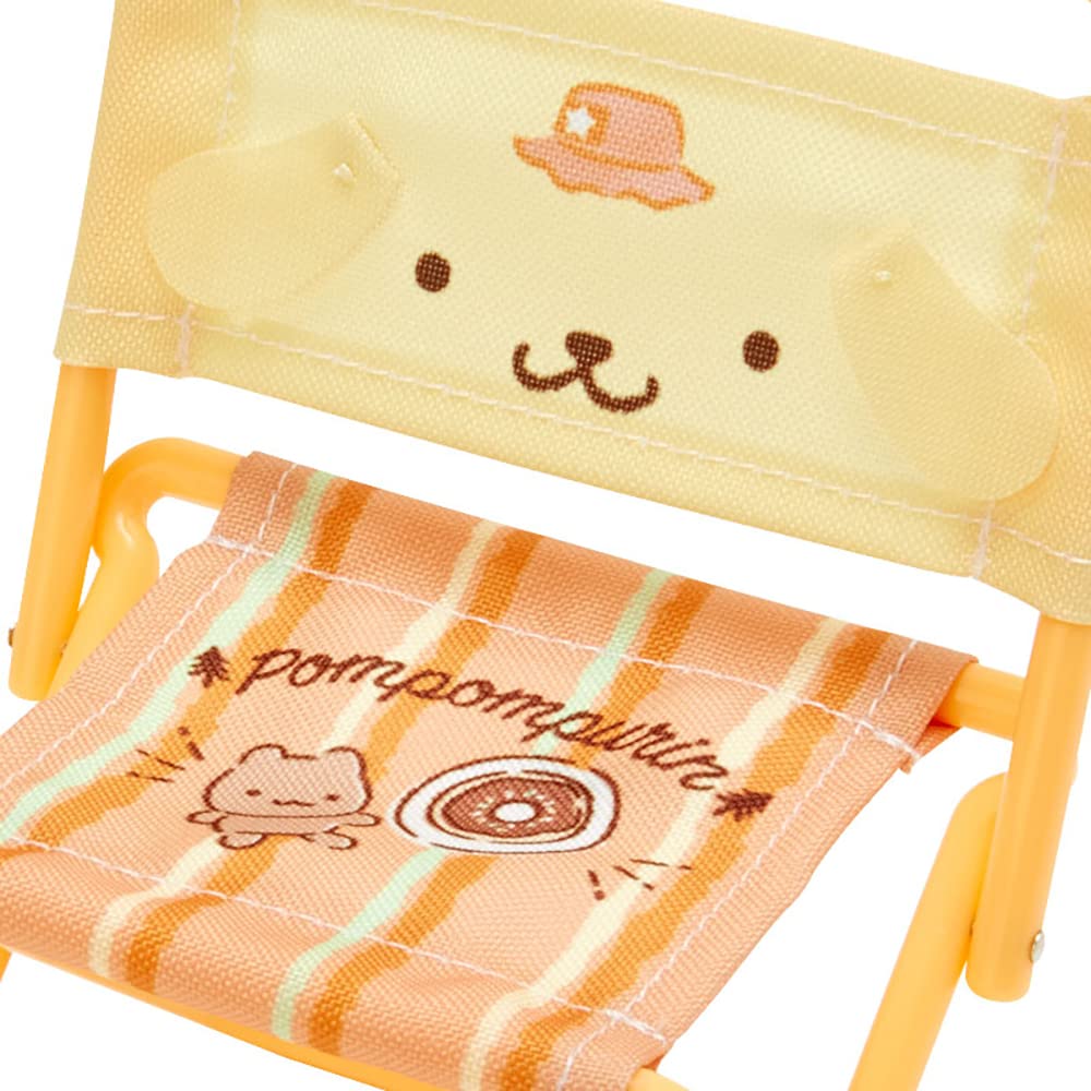 Sanrio Pompompurin Miniature Outdoor Chair (Cute Camp) 133892- Japan Figure Store - #1 Bring To You The Best Japanese Goods