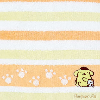 Sanrio 299961 Pompompurin Petit Towel - Antibacterial And Deodorizing - Pom Pom Pudding Cotton Towel- Japan Figure Store - #1 Bring To You The Best Japanese Goods