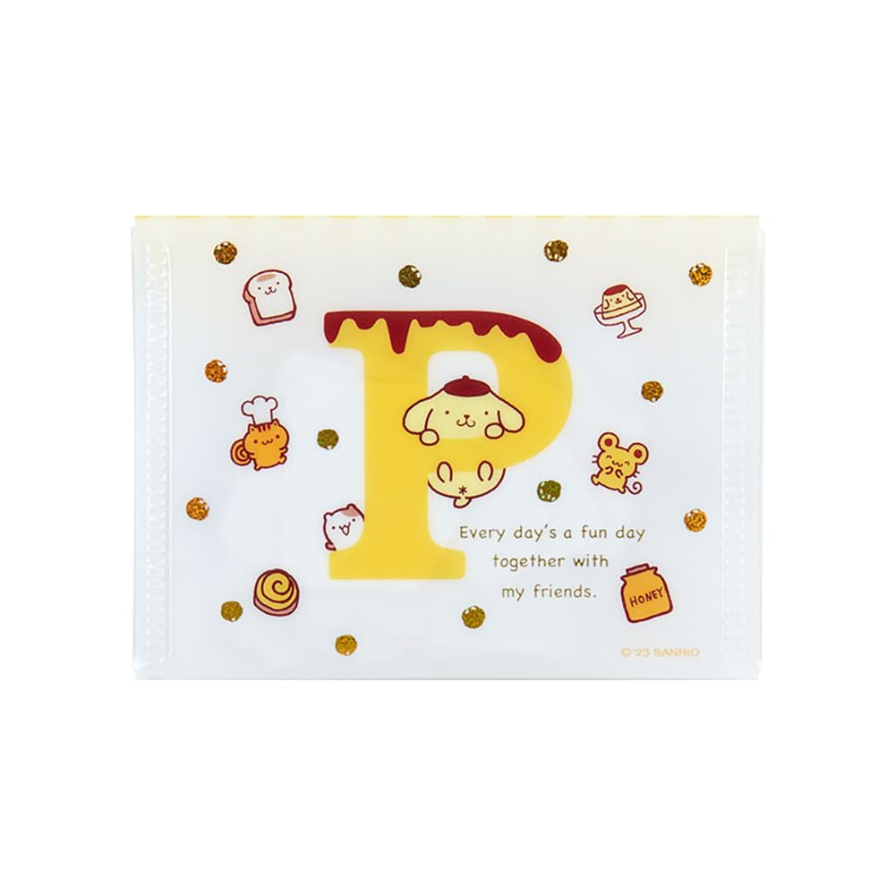 Sanrio Pompompurin Sticker & Case Set Japan 400777- Japan Figure Store - #1 Bring To You The Best Japanese Goods