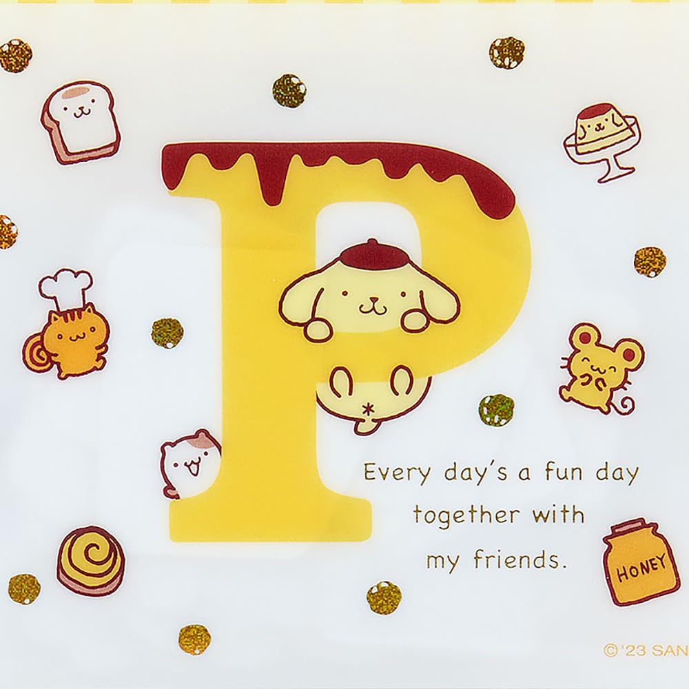 Sanrio Pompompurin Sticker & Case Set Japan 400777- Japan Figure Store - #1 Bring To You The Best Japanese Goods