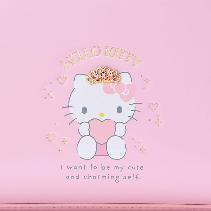 Sanrio Hello Kitty Tokimeku Tiara Pouch 19x7x12cm 619710- Japan Figure Store - #1 Bring To You The Best Japanese Goods
