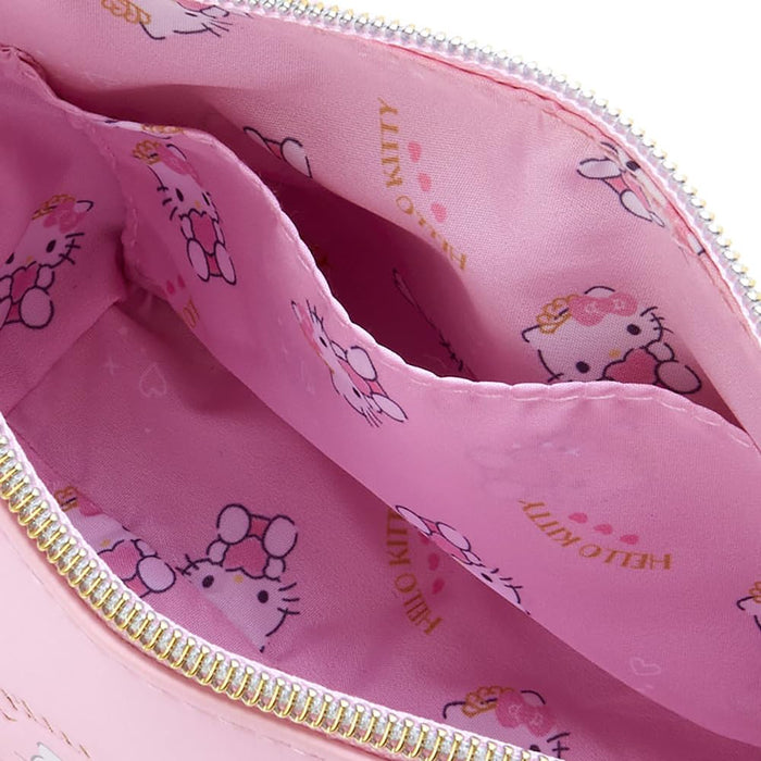 Sanrio Hello Kitty Tokimeku Tiara Pouch 19x7x12cm 619710- Japan Figure Store - #1 Bring To You The Best Japanese Goods