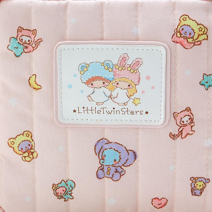 Sanrio Little Twin Stars Kikirara Pouch 12x12.5x5cm #231282- Japan Figure Store - #1 Bring To You The Best Japanese Goods