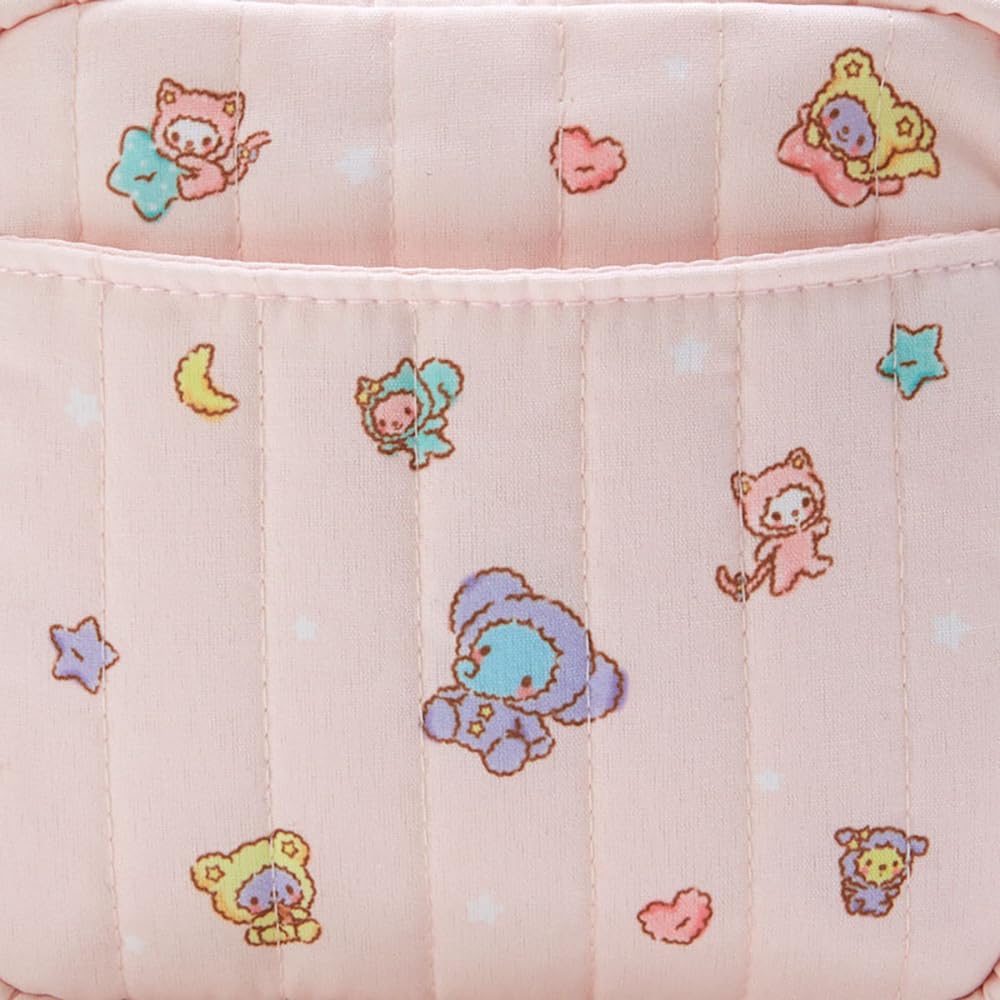 Sanrio Little Twin Stars Kikirara Pouch 12x12.5x5cm #231282- Japan Figure Store - #1 Bring To You The Best Japanese Goods