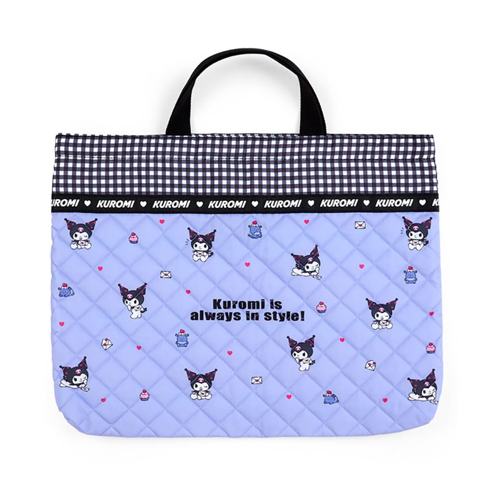 Sanrio Kuromi Quilted Bag 30x42x4cm 207861- Japan Figure Store - #1 Bring To You The Best Japanese Goods