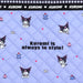 Sanrio Kuromi Quilted Bag 30x42x4cm 207861- Japan Figure Store - #1 Bring To You The Best Japanese Goods