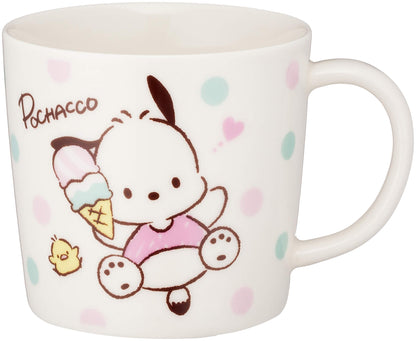 Sanrio Pochacco Ice Mug S White 306117- Japan Figure Store - #1 Bring To You The Best Japanese Goods