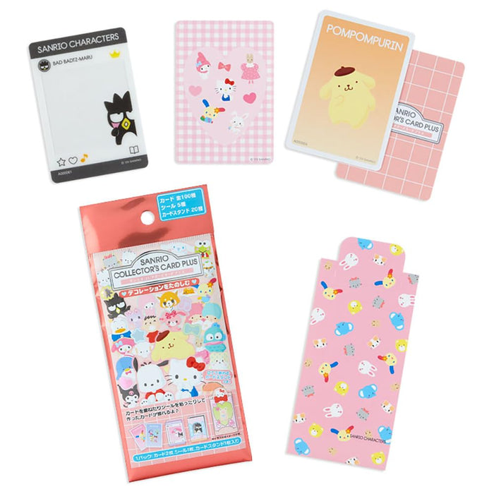 Sanrio Characters Collector'S Card Plus Decoration Set Japan 337871- Japan Figure Store - #1 Bring To You The Best Japanese Goods