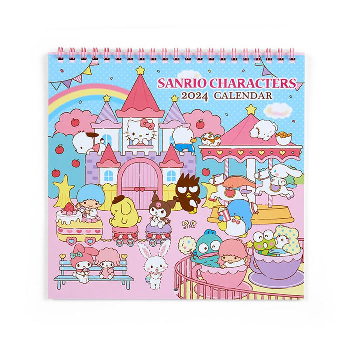 Sanrio Japan Characters Wall Calendar 2024 - 701335- Japan Figure Store - #1 Bring To You The Best Japanese Goods