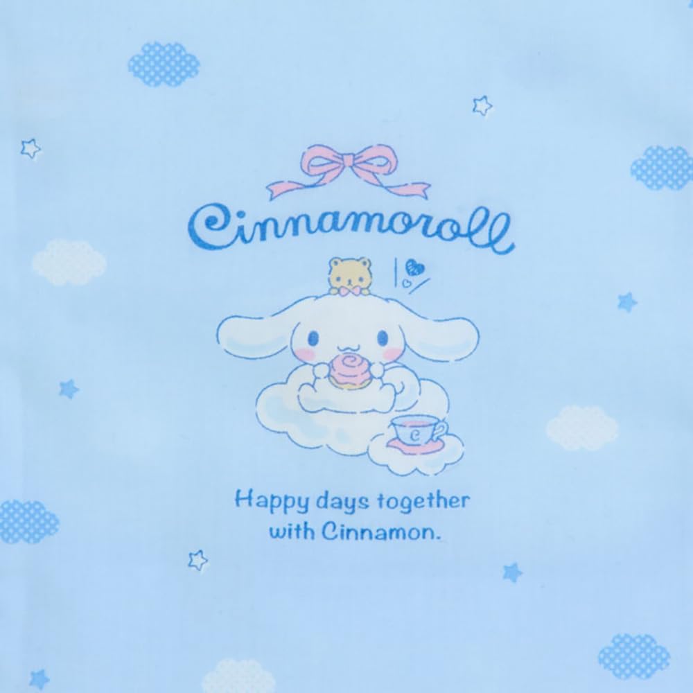 Sanrio Cinnamoroll Gusseted Drawstring Bag Japan 254452 S- Japan Figure Store - #1 Bring To You The Best Japanese Goods