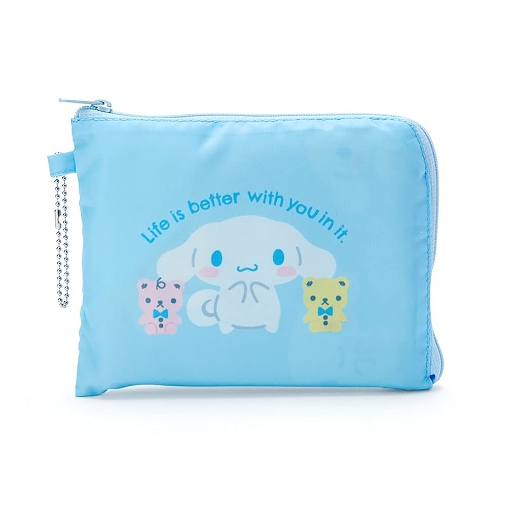 SANRIO Eco Bag With Pouch Cinnamoroll- Japan Figure Store - #1 Bring To You The Best Japanese Goods