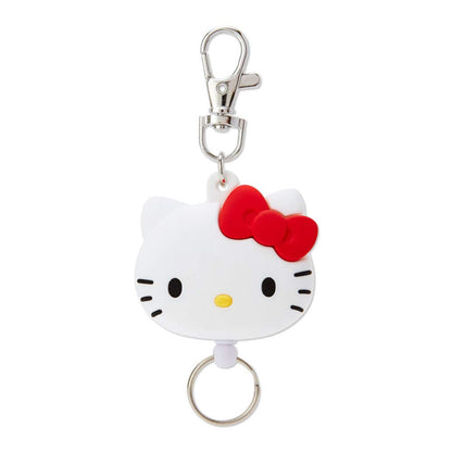 Sanrio (Sanrio) Hello Kitty Face Type Reel Key Chain 189383- Japan Figure Store - #1 Bring To You The Best Japanese Goods