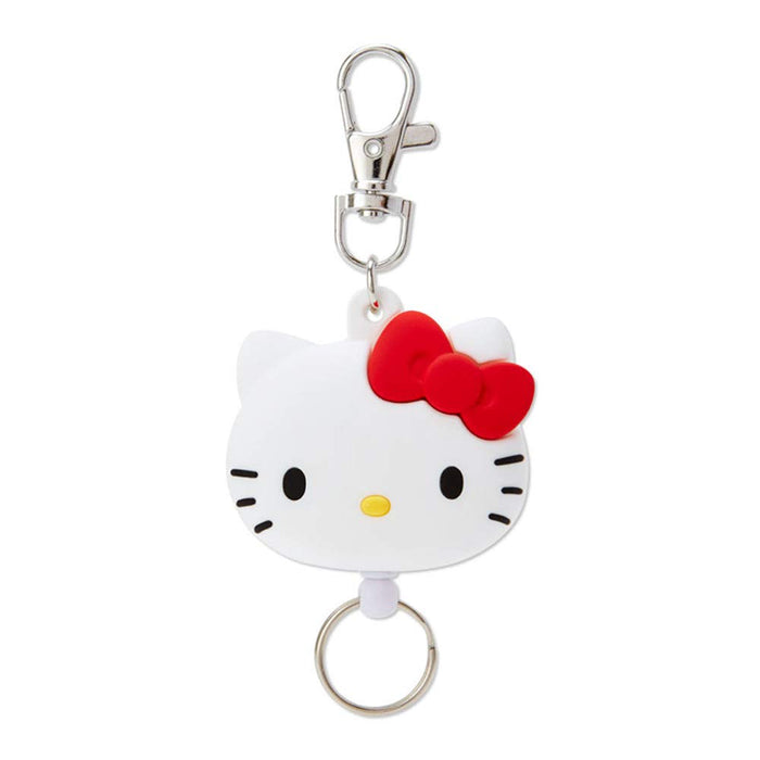 Sanrio (Sanrio) Hello Kitty Face Type Reel Key Chain 189383- Japan Figure Store - #1 Bring To You The Best Japanese Goods