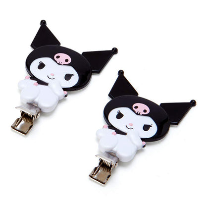 SANRIO - Hair Clip - 2 Pcs Kuromi- Japan Figure Store - #1 Bring To You The Best Japanese Goods