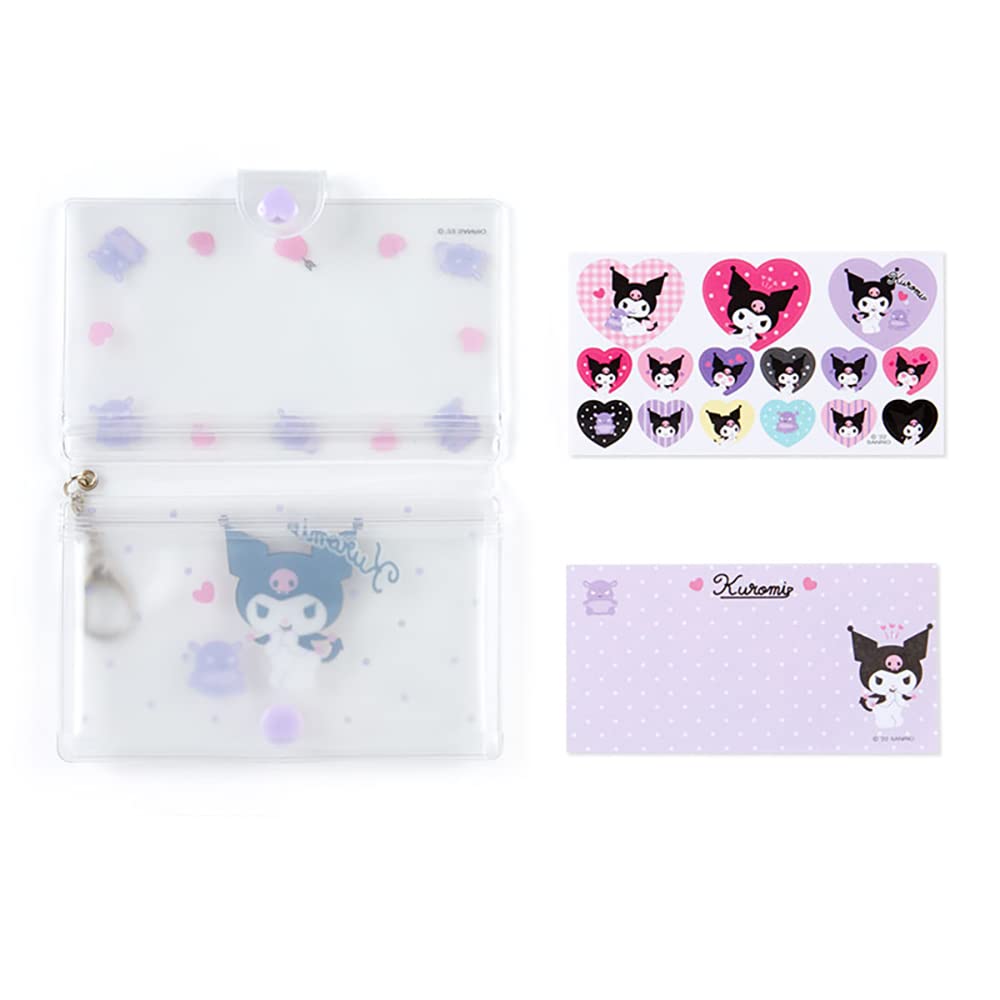 SANRIO Memo Pad & Sticker With Case Kuromi- Japan Figure Store - #1 Bring To You The Best Japanese Goods