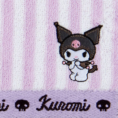 SANRIO Petit Towel Kuromi Strip- Japan Figure Store - #1 Bring To You The Best Japanese Goods