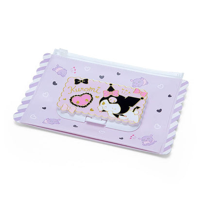 Sanrio Kuromi Wet Wipe Pouch (Purple Heart Version) - Japanese Toy And Stationery- Japan Figure Store - #1 Bring To You The Best Japanese Goods