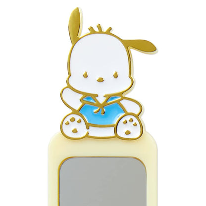 Sanrio Pochakko Compact Mirror Easy To Put In Pocket When Going Out Portable Mirror Made In Japan- Japan Figure Store - #1 Bring To You The Best Japanese Goods