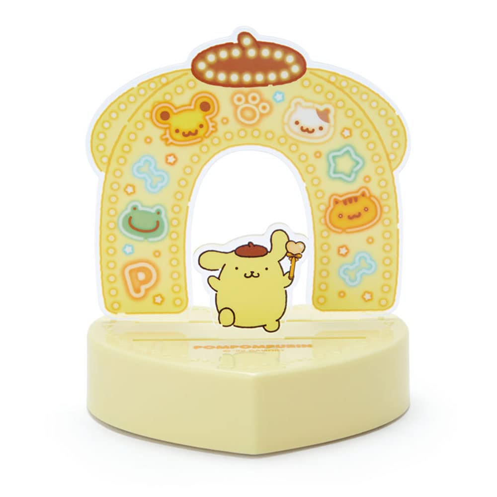 SANRIO Acrylic Stand With Light Pom Pom Purin- Japan Figure Store - #1 Bring To You The Best Japanese Goods