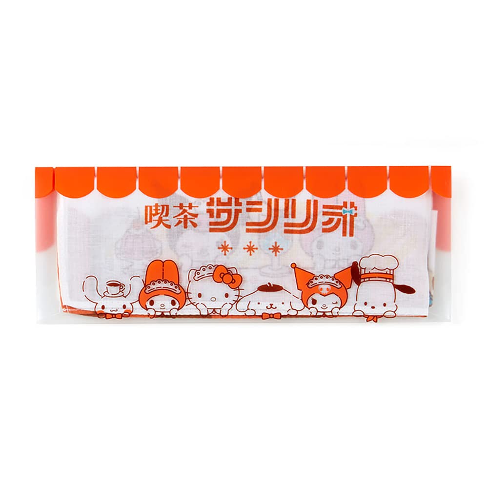 SANRIO - Characters Oshibori-Style Handkerchief - Cafe SANRIO - 2Nd Store- Japan Figure Store - #1 Bring To You The Best Japanese Goods