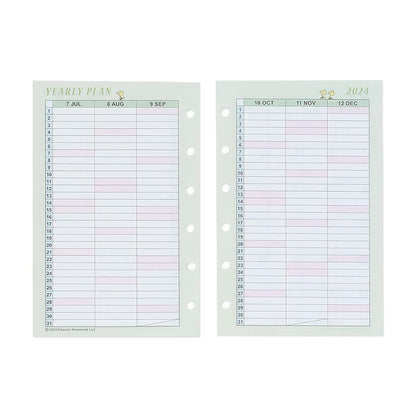 Sanrio Snoopy System Notebook Refill Set 2024 - Japan - 704385- Japan Figure Store - #1 Bring To You The Best Japanese Goods