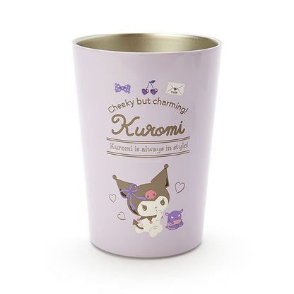 Sanrio Stainless Tumbler 400Ml Purple Vacuum Kuromi Kuromi Character 125229 Sanrio- Japan Figure Store - #1 Bring To You The Best Japanese Goods