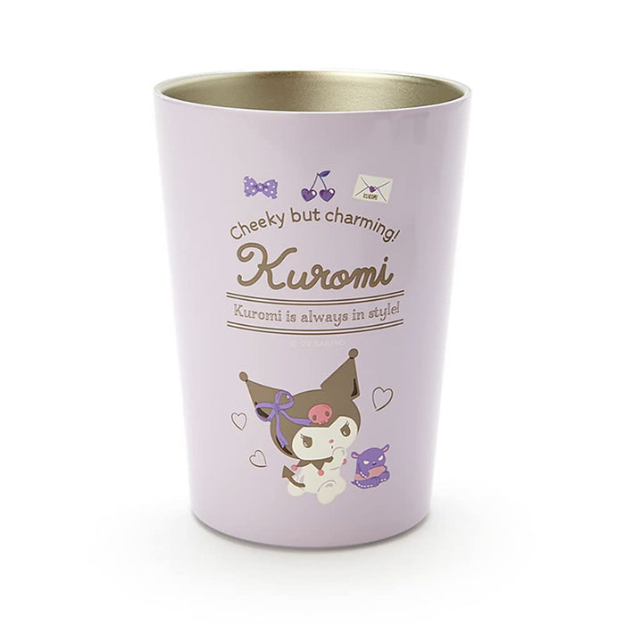 Sanrio Stainless Tumbler 400Ml Purple Vacuum Kuromi Kuromi Character 125229 Sanrio- Japan Figure Store - #1 Bring To You The Best Japanese Goods
