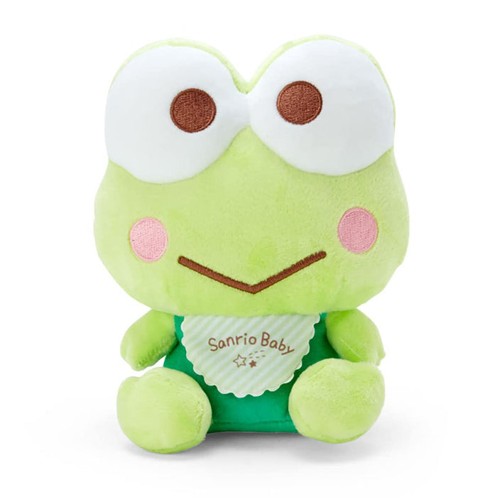 Sanrio Kerokerokeroppi Baby Stuffed Toy - 14.5 X 12.5 X 17Cm Washable Perfect Baby Gift- Japan Figure Store - #1 Bring To You The Best Japanese Goods