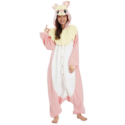 Sazac Southwark Rabbit Kigurumi Fleece 2933 Pink- Japan Figure Store - #1 Bring To You The Best Japanese Goods