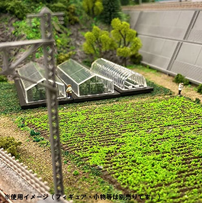 TOMYTEC Komono 065-3 Vinyl House 3 Green House Set N Scale- Japan Figure Store - #1 Bring To You The Best Japanese Goods