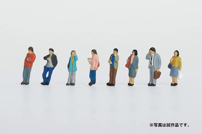 TOMYTEC Ningen 136 Model People 'People Standing' N Scale- Japan Figure Store - #1 Bring To You The Best Japanese Goods