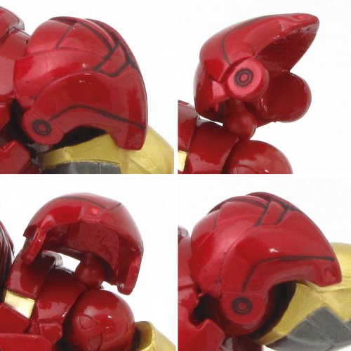 KAIYODO Sci-Fi Revoltech 024 Iron Man Mark Vi Figure- Japan Figure Store - #1 Bring To You The Best Japanese Goods