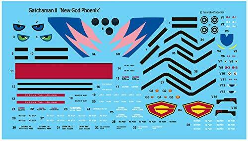 Science Ninja Team Gatchaman Ii God Phoenix Model Kit- Japan Figure Store - #1 Bring To You The Best Japanese Goods