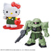 BANDAI Sd Gundam Cross Silhouette Hello Kitty/ Zaku Ii Plastic Model- Japan Figure Store - #1 Bring To You The Best Japanese Goods