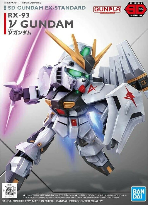 BANDAI Sd Gundam Ex-Standard Nu Gundam Plastic Model- Japan Figure Store - #1 Bring To You The Best Japanese Goods