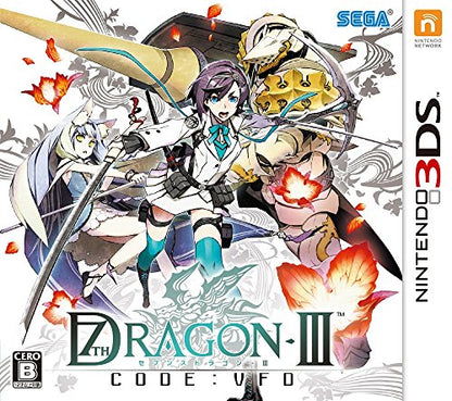 Sega 7Th Dragon Iii Code: Vfd 3Ds Used