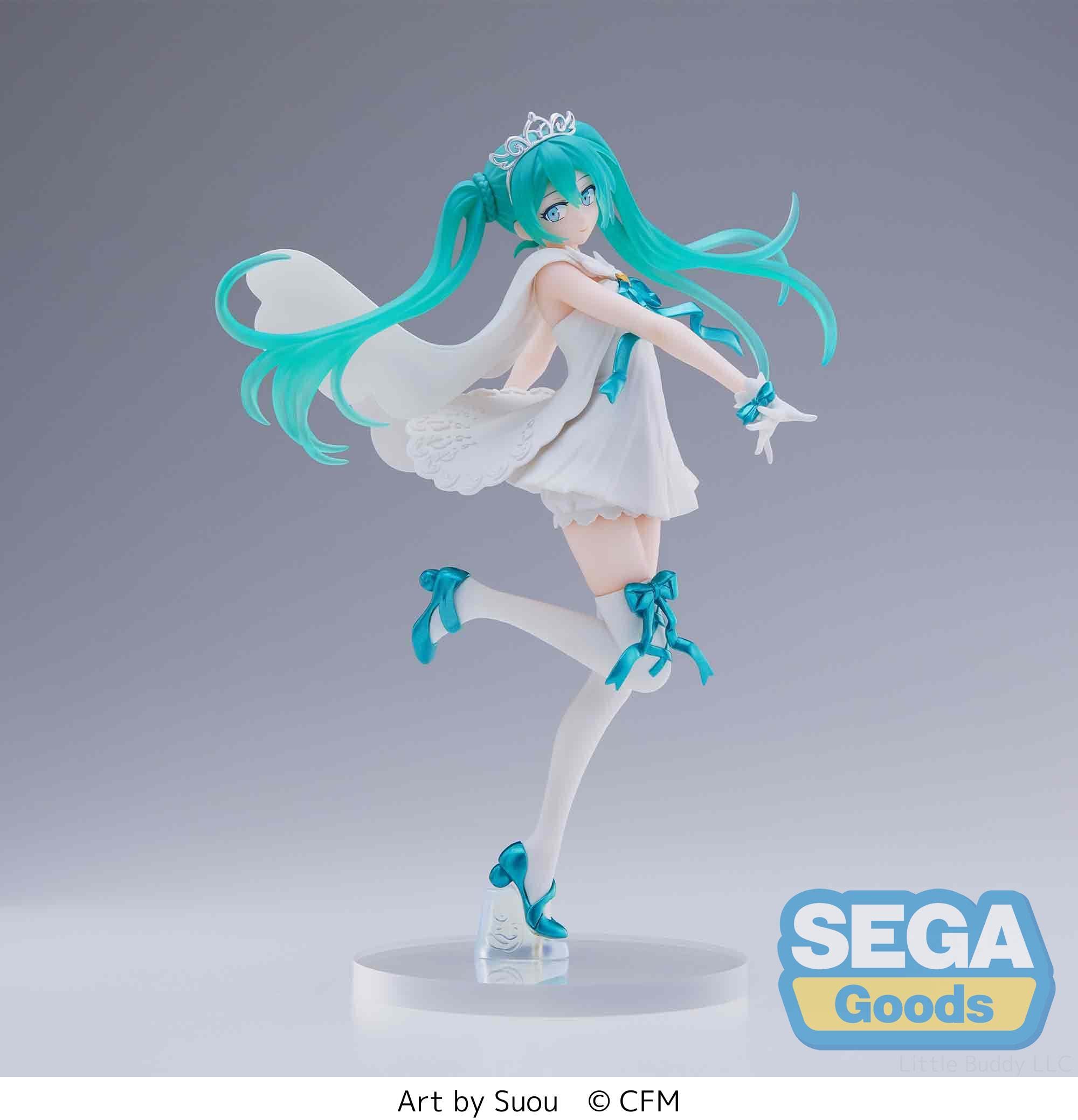 Sega Hatsune Miku 15Th Anniversary Super Premium Figure Suou Ver. Japan- Japan Figure Store - #1 Bring To You The Best Japanese Goods
