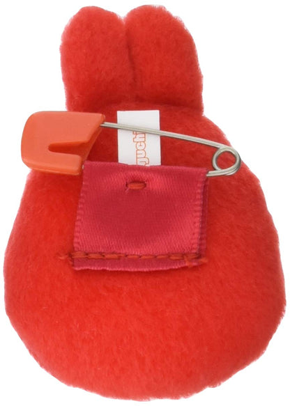 Sekiguchi Dick Bruna Miffy Daruma Mascot Plush Badge 6.3cm Height- Japan Figure Store - #1 Bring To You The Best Japanese Goods