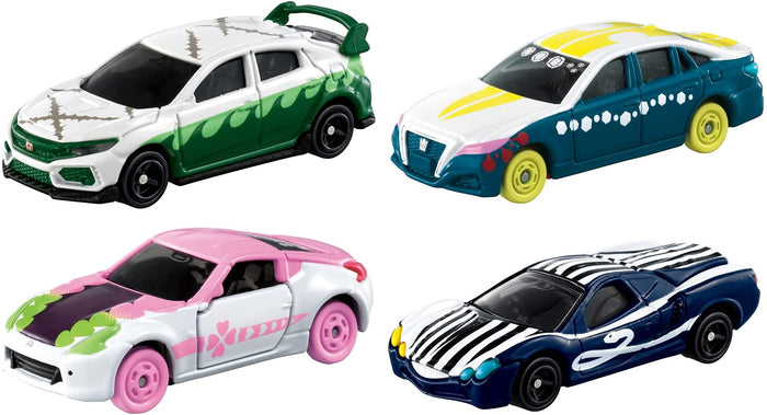 Takara Tomy Demon Slayer Tomica Vol.3: Miya Mitsuri Obanai Tengen Set of 4- Japan Figure Store - #1 Bring To You The Best Japanese Goods