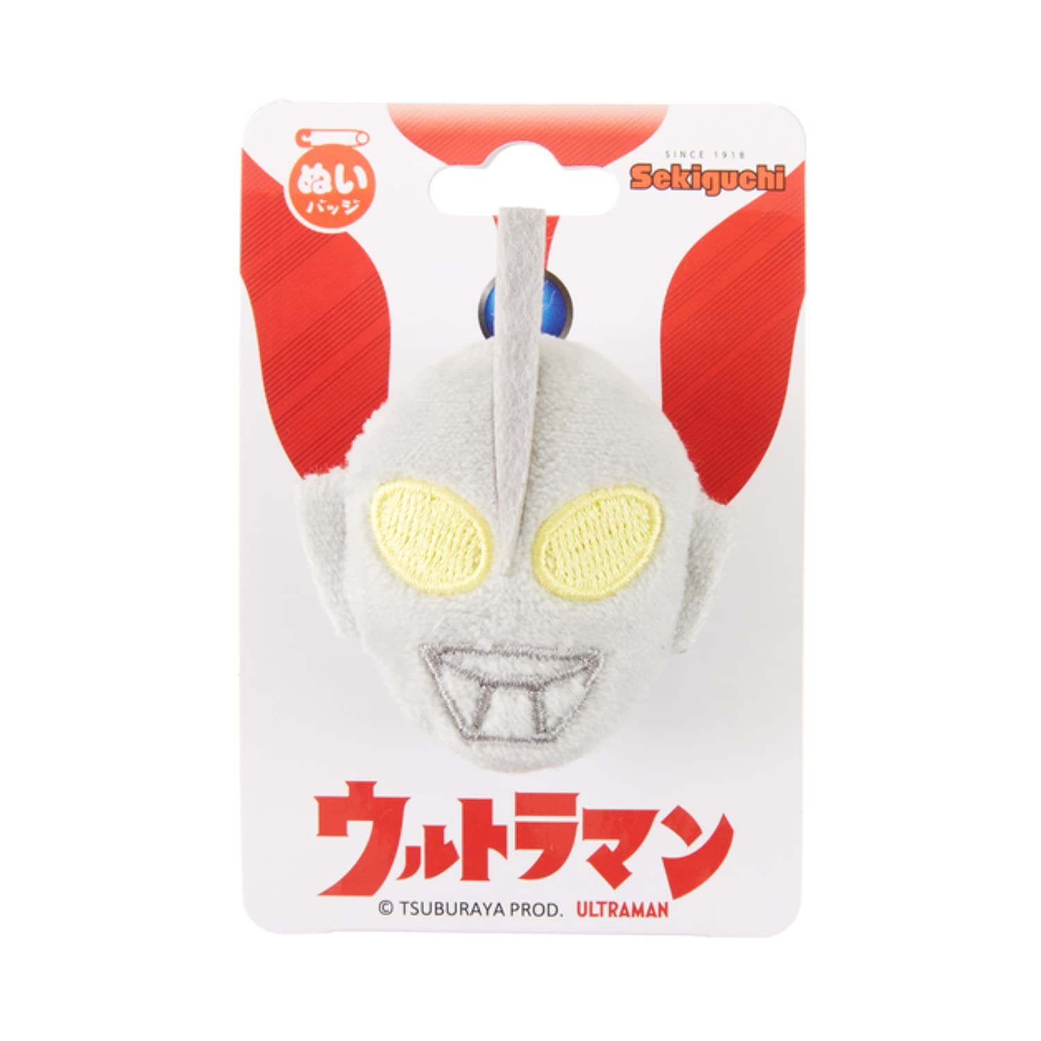 Sekiguchi Ultraman Sewing Badge Premium Embroidered Collector's Item- Japan Figure Store - #1 Bring To You The Best Japanese Goods