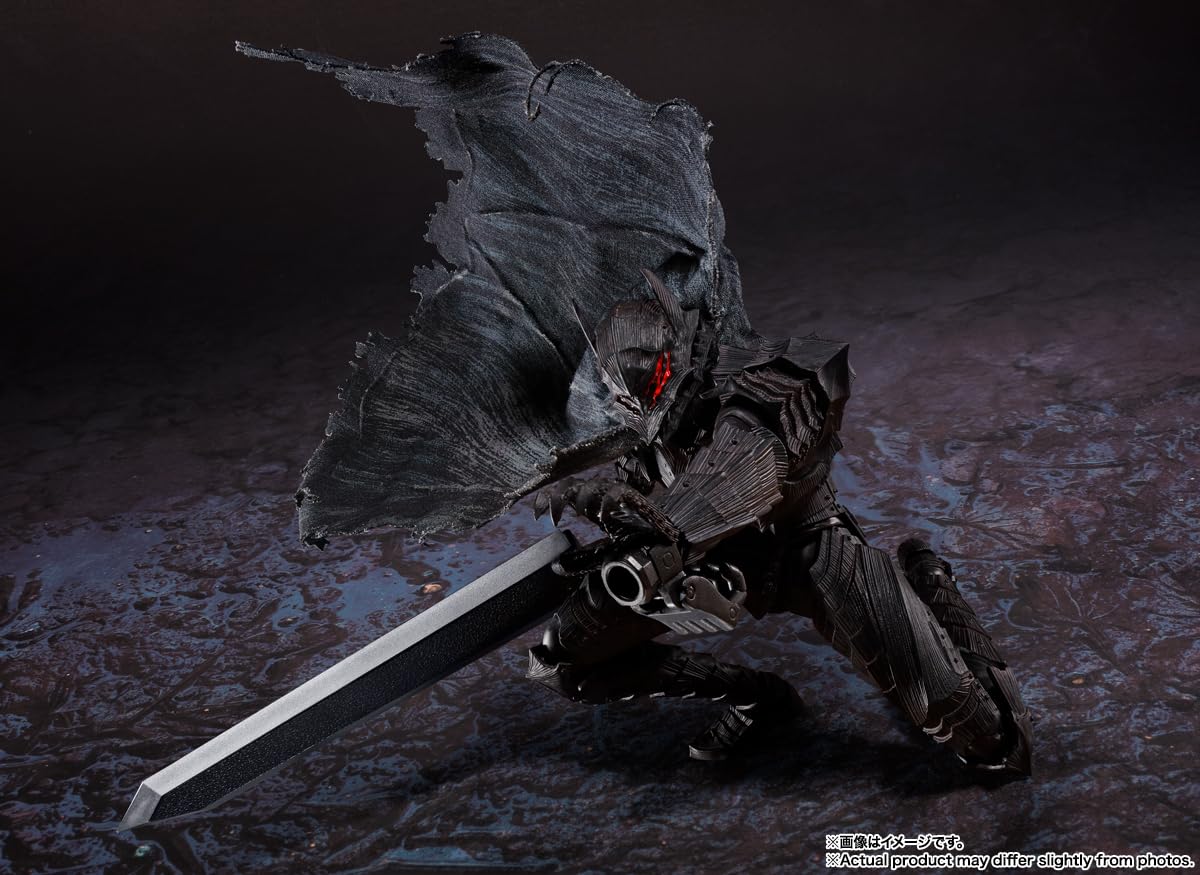 Bandai Spirits SH Figuarts Berserk Guts 160mm ABS PVC Cloth Figure- Japan Figure Store - #1 Bring To You The Best Japanese Goods