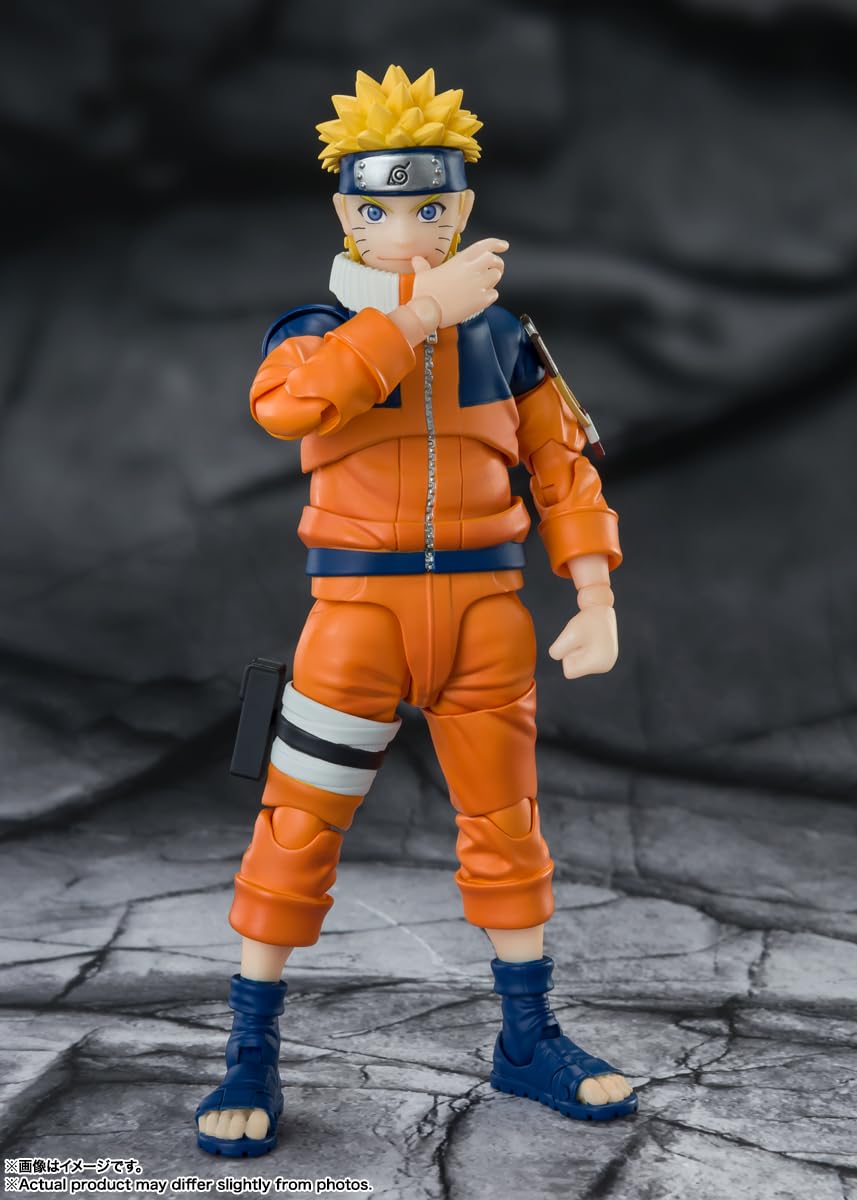 Bandai Spirits Sh Figuarts Naruto Uzumaki 135mm ABS PVC Figure BAS64181- Japan Figure Store - #1 Bring To You The Best Japanese Goods