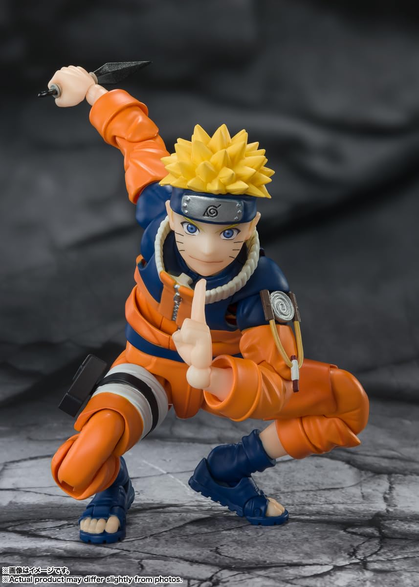 Bandai Spirits Sh Figuarts Naruto Uzumaki 135mm ABS PVC Figure BAS64181- Japan Figure Store - #1 Bring To You The Best Japanese Goods
