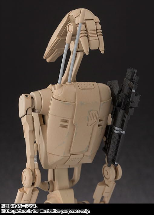S.H. Figuarts Star Wars Battle Droid (Resale Version), Approx. 6.1 inches (155 mm), ABS & PVC, Pre-painted Action Figure- Japan Figure Store - #1 Bring To You The Best Japanese Goods