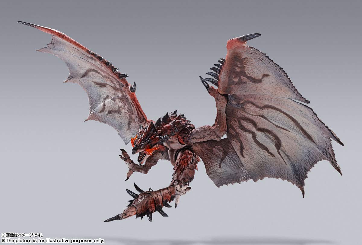 Sh Monster Arts Monster Hunter World: Iceborn Rathalos About 400Mm Abs Pvc Painted Movable Figure- Japan Figure Store - #1 Bring To You The Best Japanese Goods