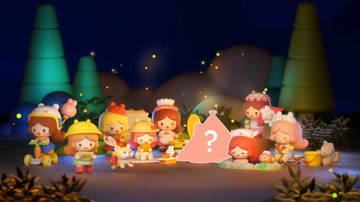 Japan Plum Office A 9Pc Bunny Outing Pvc Figure Set 80Mm - Pre-Painted & Finished Trading- Japan Figure Store - #1 Bring To You The Best Japanese Goods