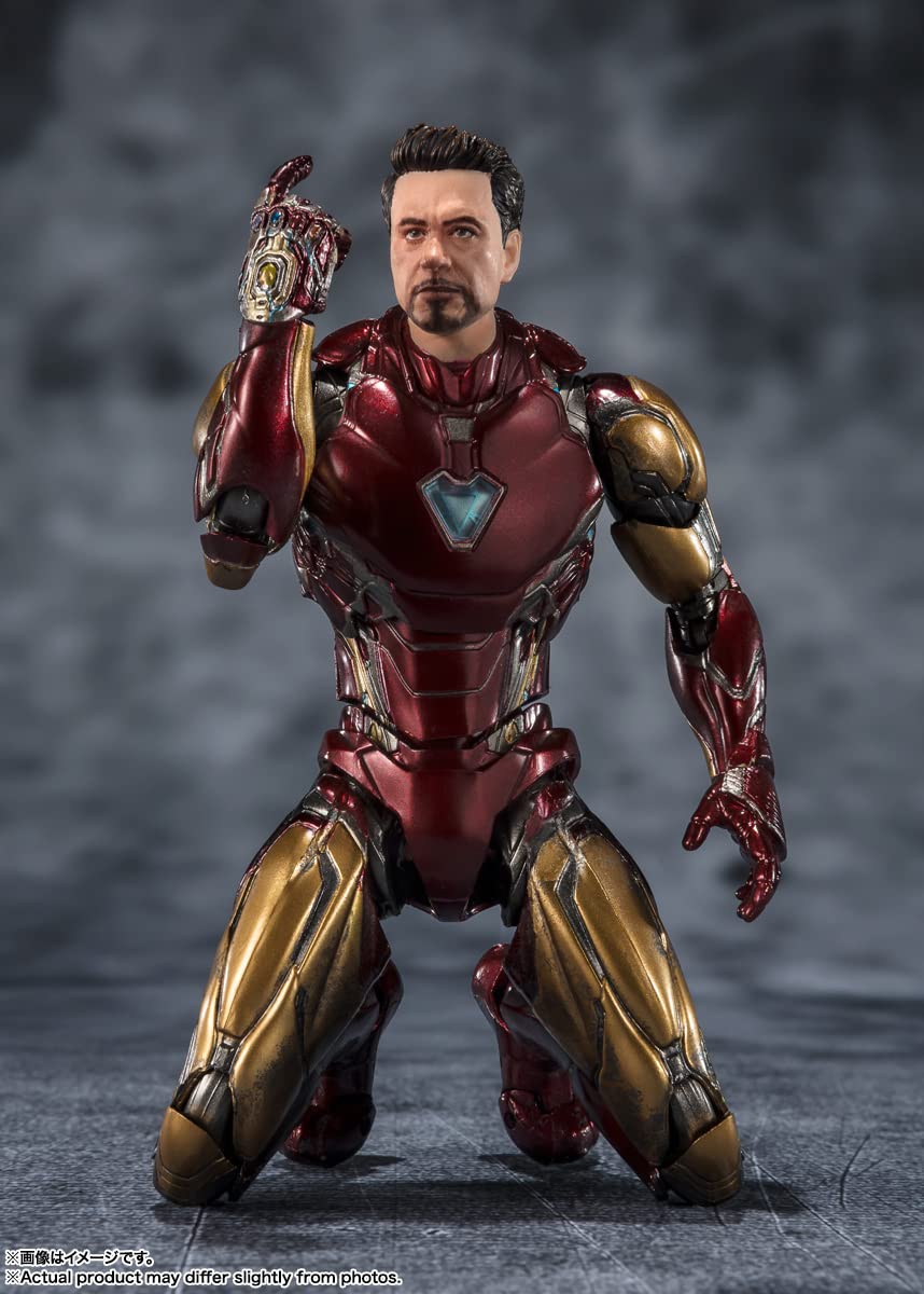 S.H. Figuarts Avengers Endgame Iron Man Mark 85 - Five Years Later 2023 Edition (The Infinity Saga) - 160mm PVC & ABS Articulated Action Figure- Japan Figure Store - #1 Bring To You The Best Japanese Goods
