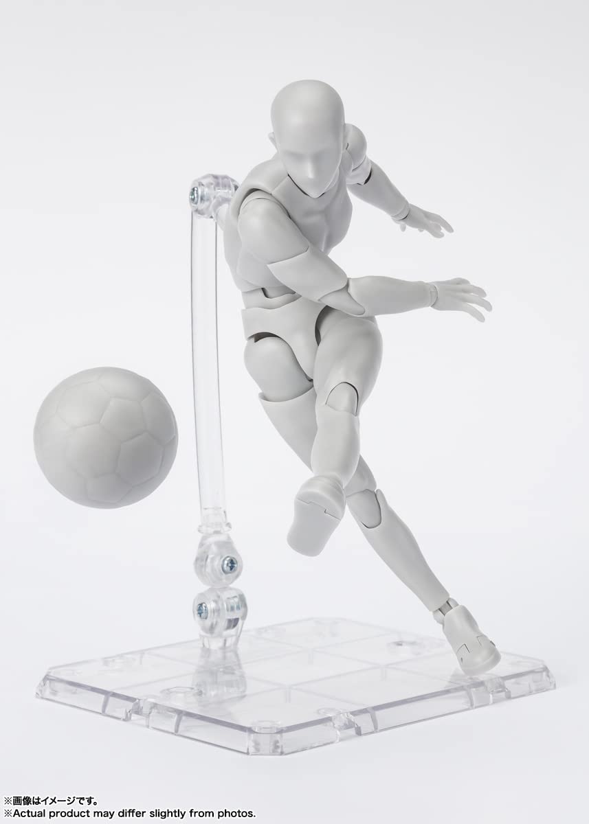 S.H. Figuarts Body-Kun Sports Edition DX Set - Gray Color Version - 150mm PVC & ABS Articulated Action Figure BAS64933- Japan Figure Store - #1 Bring To You The Best Japanese Goods