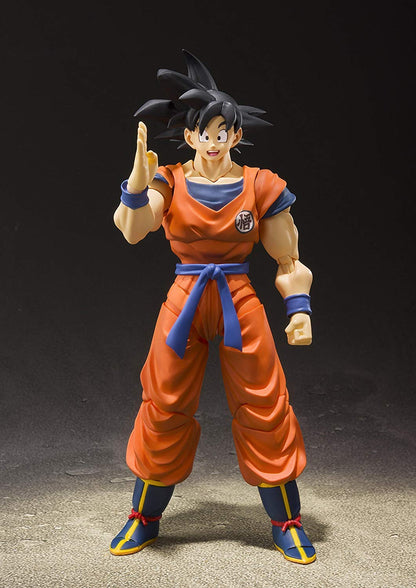 Bandai S.h.Figuarts Son Goku The Saiyan Grew Up On Earth Dragon Ball Complete Figures- Japan Figure Store - #1 Bring To You The Best Japanese Goods